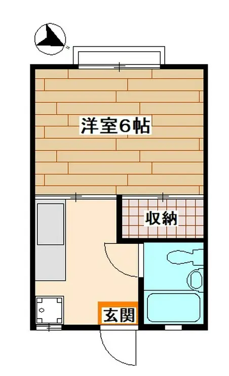 エステートアマチ 2階階 間取り