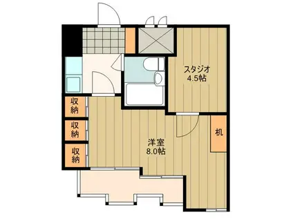 スペランザ・クニタチ(1LDK/3階)の間取り写真