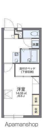 レオパレス天光(1K/2階)の間取り写真