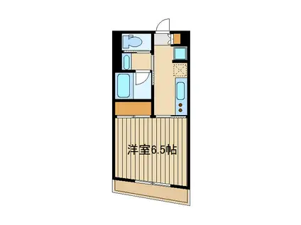 プレミアムバリュー西新井(1K/5階)の間取り写真