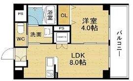 エール茨木本町(1LDK/5階)の間取り写真