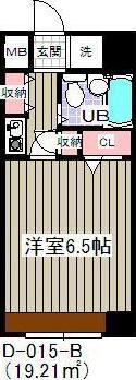 SOCIETY SEASONS(1K/12階)の間取り写真
