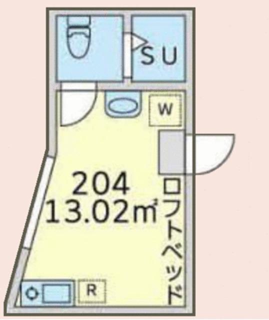 ROYAL PARK JUJO(ワンルーム/2階)の間取り写真
