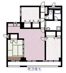 エスぺランサ宮下(3LDK/3階)の間取り写真