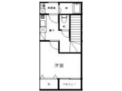 KO-KIN.HOUSE IMARI(1K/2階)の間取り写真