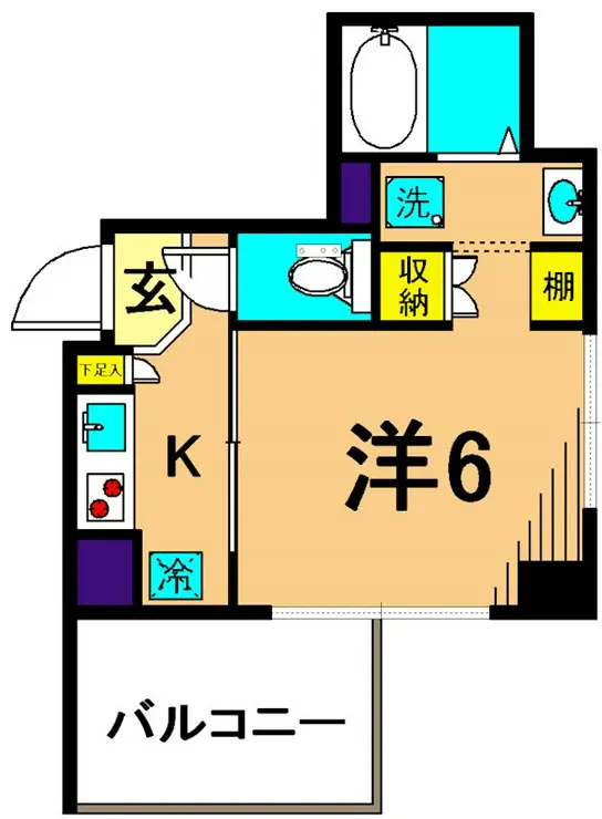 メインステージ南品川 10階階 間取り