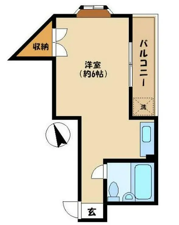 メゾンロイヤル 2階階 間取り