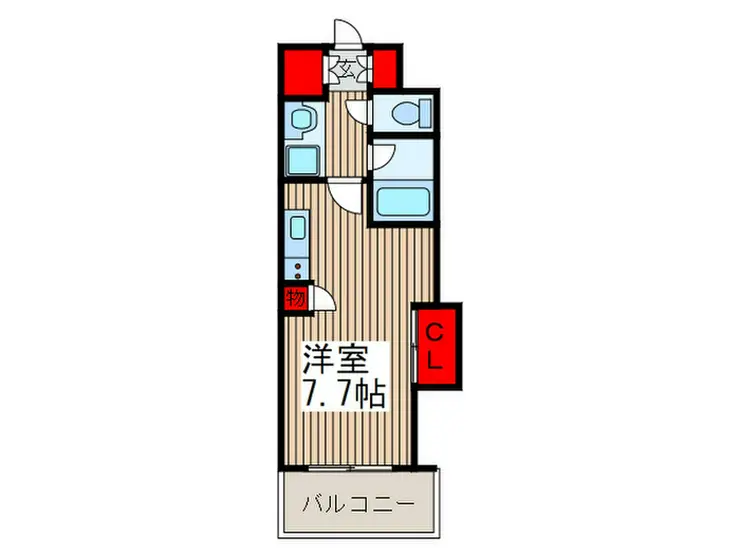 パラドール 2階階 間取り