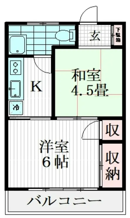 スリービーマンション 3階階 間取り