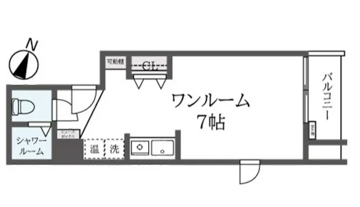 ダイヤモンド西新宿 5階階 間取り
