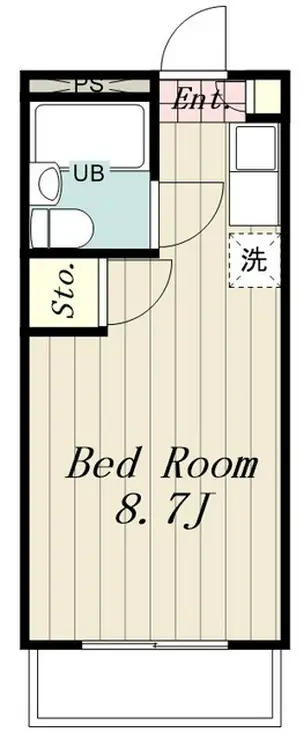シャルム堀之内 3階階 間取り