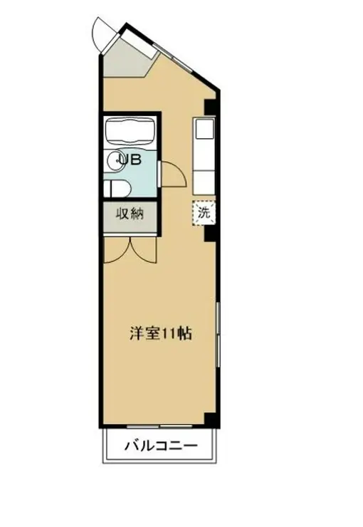 パルテノン久米川 3階階 間取り