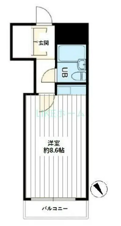 ダイアパレスステーションプラザ船橋 10階階 間取り