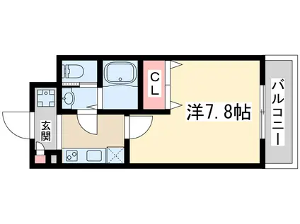 エスリード新大阪コンフォート1番館(1K/3階)の間取り写真