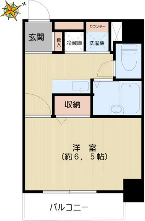 モンフェリーチェ 3階階 間取り