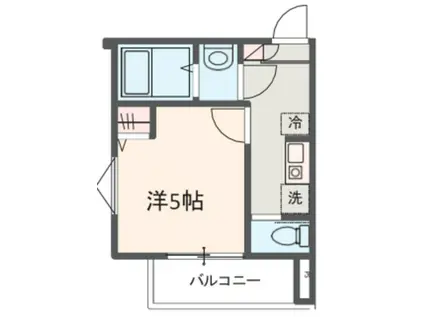 メルディア西高島平(1K/3階)の間取り写真