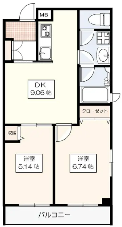 プライマルステージM 1階階 間取り