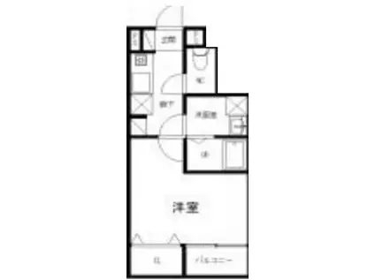 KO-KIN.HOUSE IMARI(1K/1階)の間取り写真
