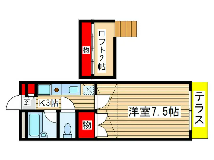 グランシャリオ 1階階 間取り