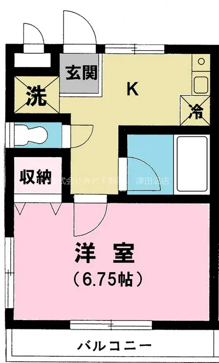 ファーストK 2階階 間取り