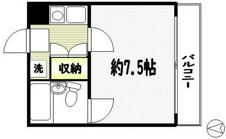 グローリア成城 2階階 間取り