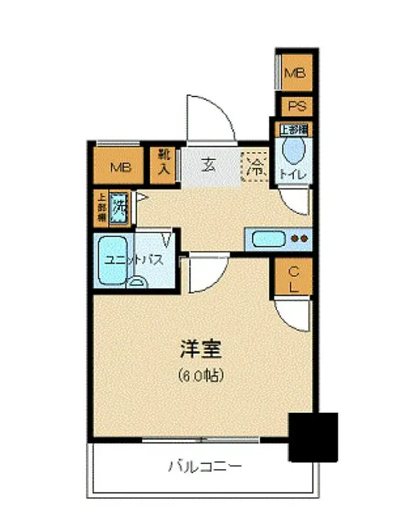 アーバイル新日本橋 5階階 間取り