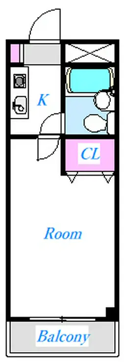 ライオンズプラザ河辺駅前 4階階 間取り