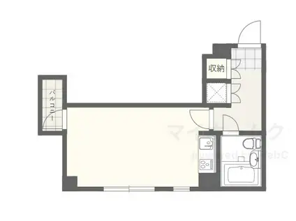 グランヴィレッジ泉が丘(ワンルーム/3階)の間取り写真