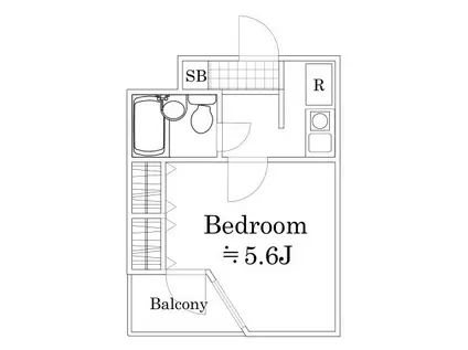 ワコーレ宮崎台II(1K/3階)の間取り写真