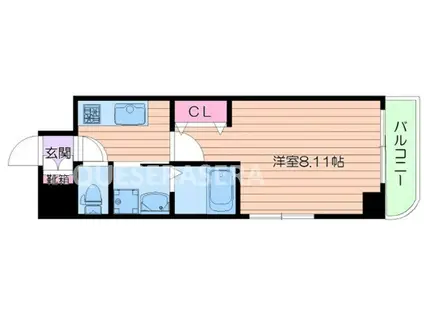 MSPALAZZO JOTO(1K/7階)の間取り写真