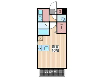 DER GLANZ.Y2比治山(ワンルーム/5階)の間取り写真