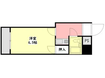 グラン・エクレール駒込(1K/3階)の間取り写真