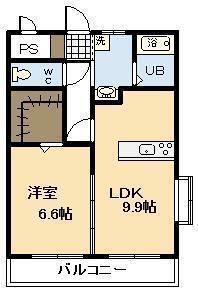 CATALINA APT カタリナアパートメント(1LDK/7階)の間取り写真