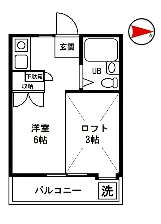 エクセルクリア田無 1階階 間取り