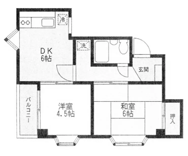 第二大弘ビル 2階階 間取り