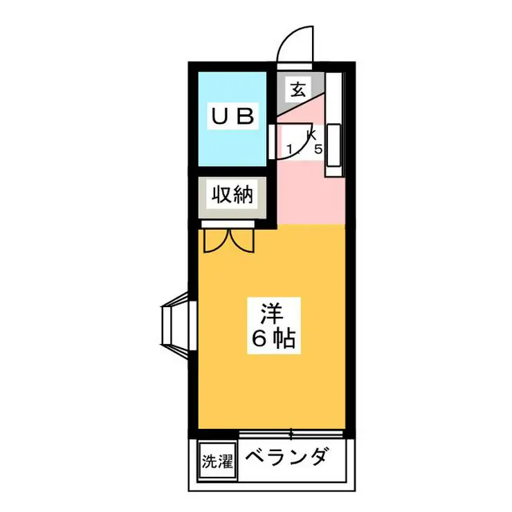 ハイアット桂 1階階 間取り