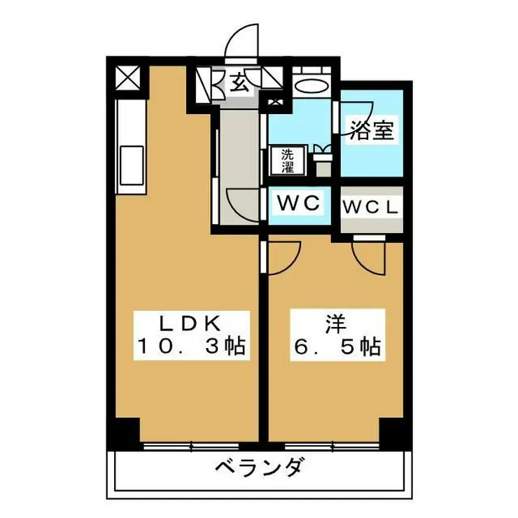 エスティメゾン大島 12階階 間取り