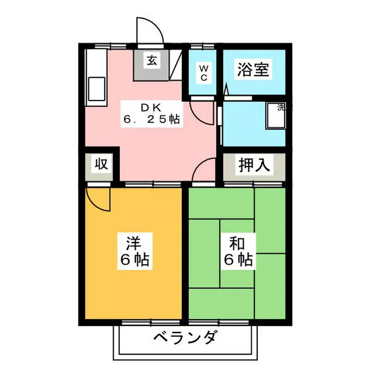 サンヴィレッジ多摩湖 2階階 間取り