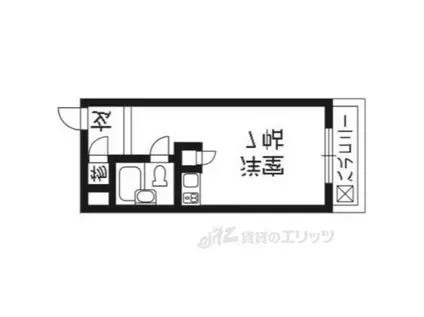 メイゾンドボワー(ワンルーム/2階)の間取り写真