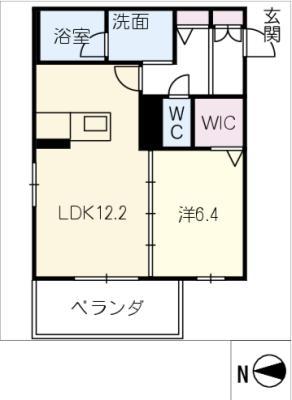 プレシャスレジデンス丸の内(1LDK/3階)の間取り写真