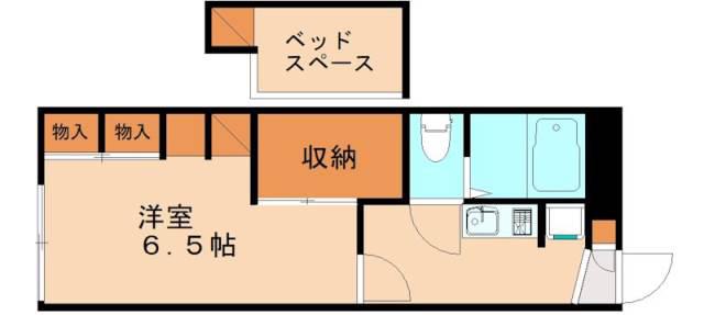 レオパレスAVALON750R(1K/1階)の間取り写真