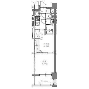 S-RESIDENCE上社AUREATE(2K/3階)の間取り写真
