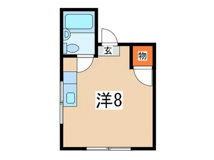 モン・メゾン(ワンルーム/3階)の間取り写真