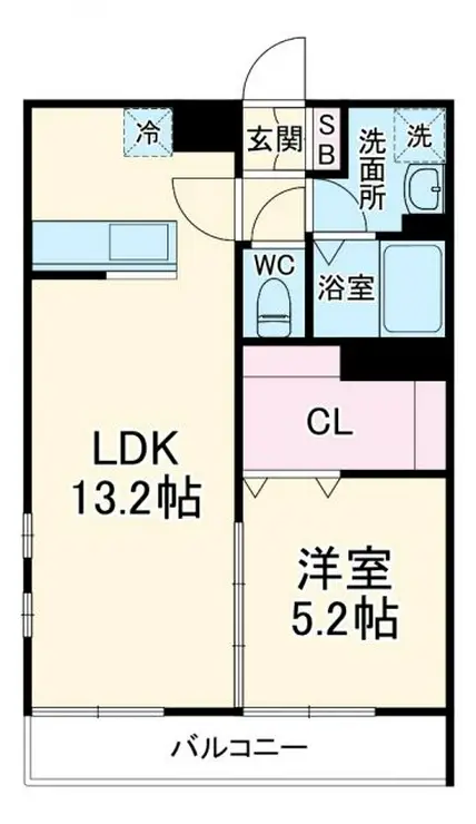 リブリ・ハナミズキ湘南台 3階階 間取り