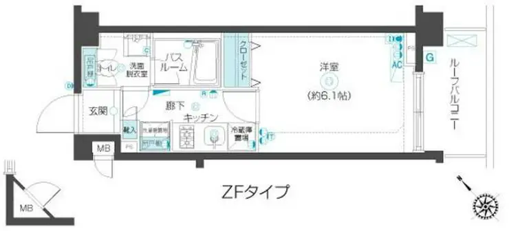 フェニックス練馬桜台 7階階 間取り