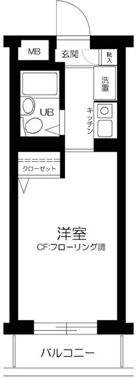 ソアール豊島園 5階階 間取り