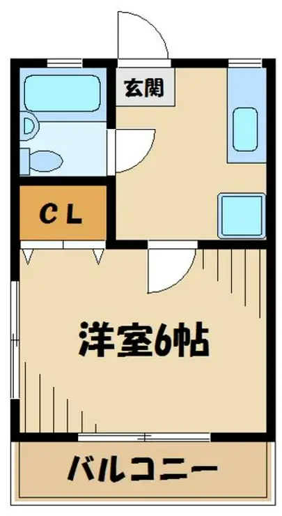 ダイワハイツ 1階階 間取り