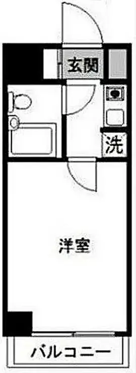 グローリア初穂椎名町 4階階 間取り