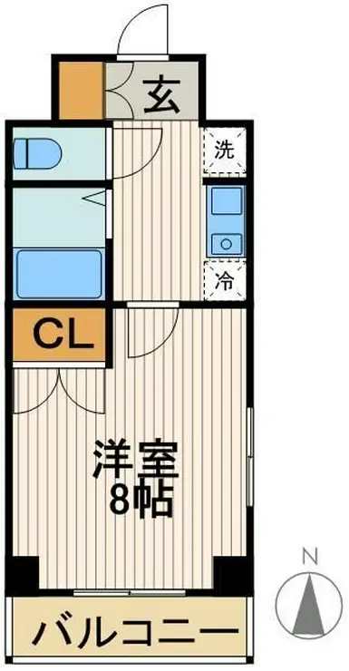 フォレシティ秋葉原 7階階 間取り