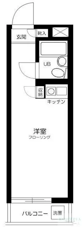 ハイシティ高田馬場 3階階 間取り